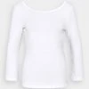Anna Field Camiseta De Manga Larga - White, Mujer -LuxeTrend Ventas bc7a18ea53eb401ba4695368da6201b0