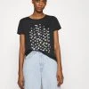 Anna Field Camiseta Estampada - Black, Mujer -LuxeTrend Ventas be0f162422cd4e4b80ad6470cd83e34e