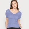 Anna Field Camiseta Básica - Light Blue, Mujer 2 Anna Field Camiseta Básica - Light Blue, Mujer -LuxeTrend Ventas bf51a06b28144d17bef1a5b82fbebbb6