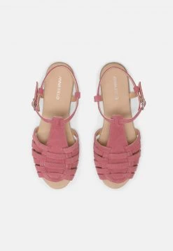 Anna Field LEATHER - Sandalias - Berry, Mujer -LuxeTrend Ventas bfb31ebb31fd4df896be0e9da8916bf8