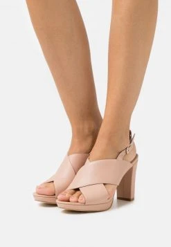 Anna Field LEATHER - Sandalias De Tacón - Light Pink, Mujer