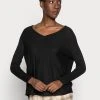 Anna Field RELAXED V-NECK - Jersey De Punto - Black, Mujer -LuxeTrend Ventas c174b120334248828fcbce7d437d46a3