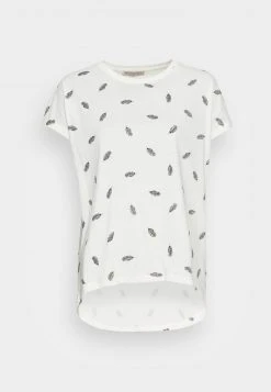 Anna Field MANDALA FEATHER TEE - Camiseta Estampada - White, Mujer -LuxeTrend Ventas c17f2f054c2d47ae9790c9ccfe4111c1