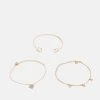 Anna Field 3 PACK - Pulsera - Gold-coloured, Mujer -LuxeTrend Ventas c18f9840bbf646b9b17ce516192c0be4