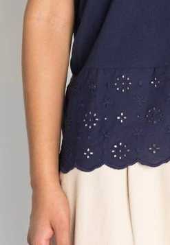 Anna Field Camiseta Básica - Dark Blue, Mujer -LuxeTrend Ventas c2fd1ca80872472a8271c6866732bf66