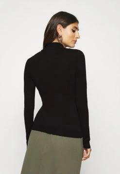 Anna Field MOCK NECK BASIC - Jersey De Punto - Black, Mujer -LuxeTrend Ventas c870d34cf81e418e9c6eec4ede160176