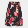 Anna Field Falda Plisada - Black/pink, Mujer