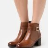 Anna Field LEATHER - Botines Bajos - Brown, Mujer