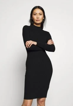 Anna Field Vestido De Punto - Black, Mujer