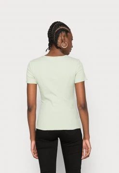 Anna Field Camiseta Básica - Light Green, Mujer -LuxeTrend Ventas cb7ca8f72d7d49bcb502085841a85cdd