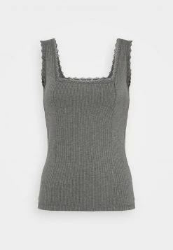Anna Field Top - Mottled Dark Grey, Mujer -LuxeTrend Ventas cc0e064c82684aff91fec5d8998d3ab3