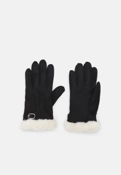 Anna Field Guantes - Black/off White, Mujer