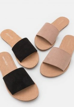 Anna Field 2 PACK - Sandalias Planas - Black/light Pink, Mujer -LuxeTrend Ventas cd01a2eca5534b25b701cb0241001eba