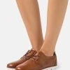 Anna Field LEATHER - Zapatos Con Cordones - Cognac, Mujer -LuxeTrend Ventas cf6cd9d52a184b23ba28cfb80df214cc