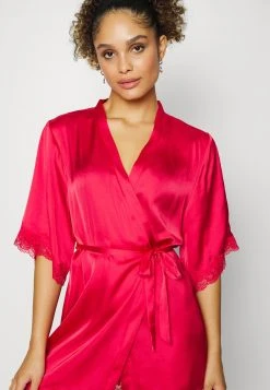 Anna Field ARIANA SATIN KIMONO - Albornoz - Light Pink, Mujer