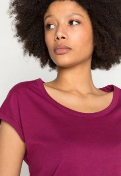 Anna Field Camiseta Básica - Dark Red, Mujer -LuxeTrend Ventas d07d299436804df392f87961d16b90ab