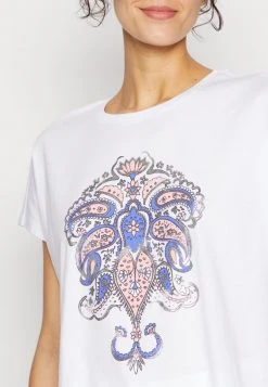 Anna Field Camiseta Estampada - White, Mujer -LuxeTrend Ventas d1fb7be6ad0e48208e3a7e0a612b5a97