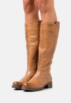 Anna Field LEATHER - Botas - Cognac, Mujer