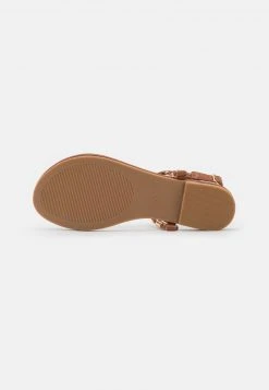 Anna Field Sandalias De Dedo - Cognac/gold, Mujer -LuxeTrend Ventas d2522170da0a448da4a496a939c13137