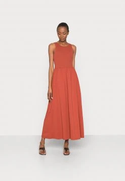 Anna Field Vestido Largo - Brown, Mujer