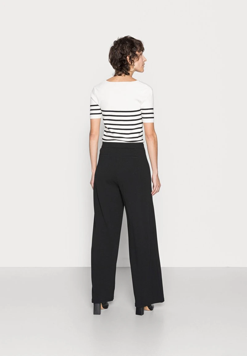 Anna Field WIDE LEG PANTS WITH DETAIL - Pantalones - Black, Mujer 5 Anna Field WIDE LEG PANTS WITH DETAIL - Pantalones - Black, Mujer - Imagen 3