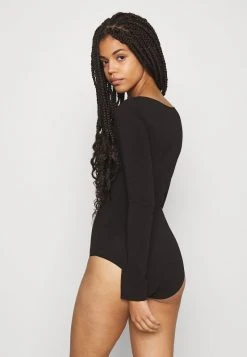 Anna Field LONG SLEEVE BODY 2 PACK - Body - Black, Mujer -LuxeTrend Ventas d8f3a389c233468f83e9a04267edf241