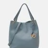 Anna Field Bolso De Mano - Blue, Mujer