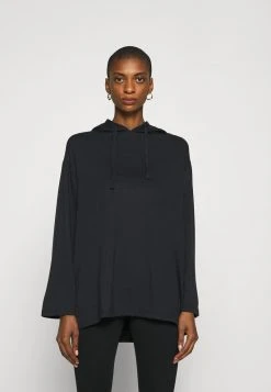 Anna Field Wide Sleeve Long Hoodie - Lightweight Hooded Sweater - Jersey Con Capucha - Black, Mujer