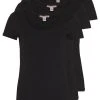 Anna Field 3 PACK - Camiseta Básica - Black, Mujer -LuxeTrend Ventas dfcc66bf654d4acd8845f376f011f0c5