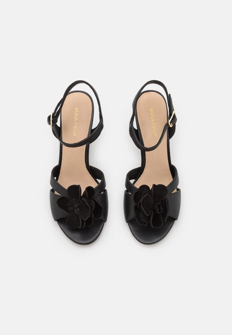 Anna Field LEATHER - Sandalias - Black, Mujer 8 Anna Field LEATHER - Sandalias - Black, Mujer - Imagen 6