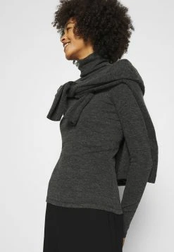 Anna Field Camiseta De Manga Larga - Mottled Grey, Mujer -LuxeTrend Ventas e1205848fd4042418dd5159b60567f37