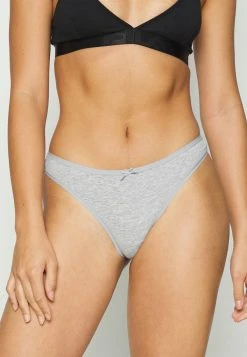 Anna Field GEORGINA 7PP THONG COTTON - Tanga - Black/grey, Mujer -LuxeTrend Ventas e16abc47a87c45c3a176c2f7fb122131