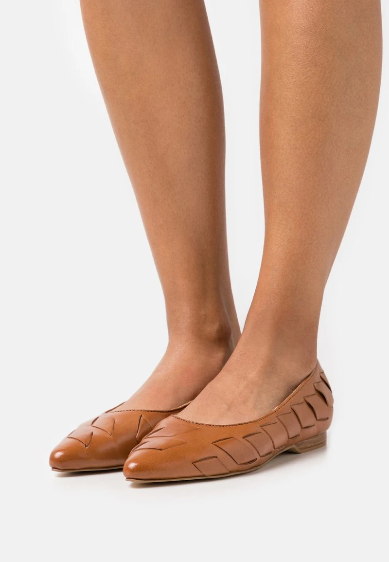 Anna Field LEATHER - Bailarinas - Cognac, Mujer 3 Anna Field LEATHER - Bailarinas - Cognac, Mujer