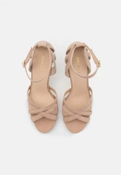 Anna Field LEATHER - Sandalias De Tacón - Beige, Mujer -LuxeTrend Ventas e6a8cf5295814eb8b7780602acd8d57a