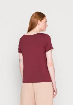 Anna Field Camiseta Básica - Dark Red, Mujer -LuxeTrend Ventas e76bc97ead344327a2d6f0a5a97e2ad3
