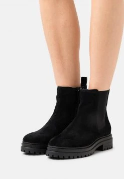 Anna Field LEATHER - Botines - Black, Mujer