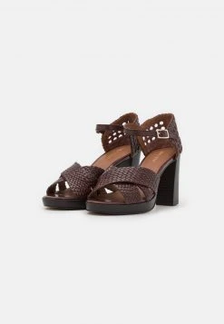Anna Field LEATHER - Sandalias De Tacón - Brown, Mujer -LuxeTrend Ventas eaf94bf8470e41f5aacae2799e1bbaf6