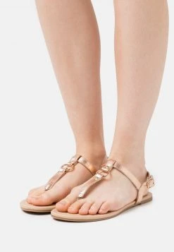 Anna Field Sandalias De Dedo - Rose Gold, Mujer