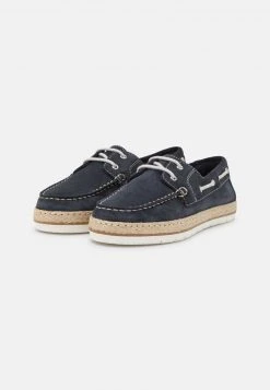 Anna Field LEATHER - Zapatos Con Cordones - Dark Blue, Mujer -LuxeTrend Ventas ec128ce043fc42019ba8c62f609849a0