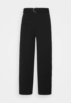 Anna Field BELTED FLARED LEG PANTS - Pantalones - Black, Mujer -LuxeTrend Ventas ec45fe968c954d379280fe6888427538