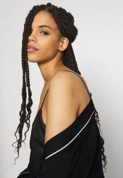 Anna Field AMANDA SATIN DRESSING GOWN - Albornoz - Black, Mujer -LuxeTrend Ventas eed1478cfddd45b9a2232895a3abc79a