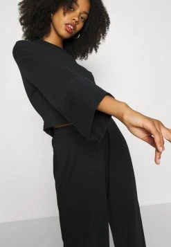 Anna Field WIDE FIT JOGGERS - Pantalones Deportivos - Black, Mujer -LuxeTrend Ventas ef625f2a2296491480736160f2f2f2c8