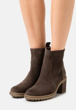 Anna Field LEATHER - Botines - Brown, Mujer