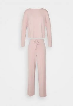 Anna Field WIDE LEG JERSEY SET - Pijama - Pink, Mujer -LuxeTrend Ventas f10576af818d4115bf853d1ca5d7c357