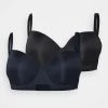 Anna Field 2 PACK - Sujetador Básico - Black/dark Blue, Mujer -LuxeTrend Ventas f1c1e4334d27406abe41f7fb0f7f2ae3