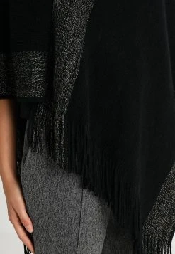Anna Field Poncho - Black/gold, Mujer -LuxeTrend Ventas f204ae31ea5547ff9cfd84b4ac44d387