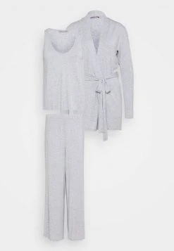 Anna Field 3 PIECE JERSEY LOUNGE SET - Pijama - Mottled Light Grey, Mujer -LuxeTrend Ventas f2dd0cd2d06b4d34bbaf81015ee5a71c