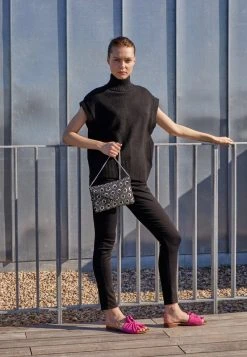 Anna Field Clutch - Black, Mujer