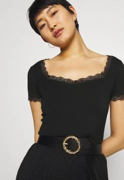 Anna Field Camiseta Básica - Black, Mujer -LuxeTrend Ventas f3bb6e1636aa46fe80ac585f9e98b5dc