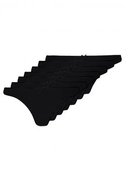 Anna Field GEORGINA 7 PACK THONG - COTTON - Tanga - Black, Mujer -LuxeTrend Ventas f4a03eb0f97e4d0bae7ffb7baa9a019c